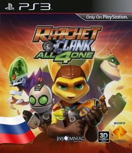 Ratchet & Clank: All 4 One (2011) [RUSSOUND][FULL] [3.55 Kmeaw] PS3