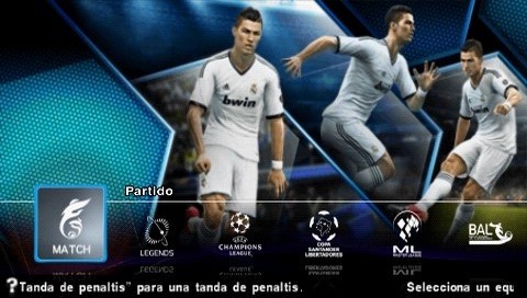 Pro Evolution Soccer 2013 /ESP,POR/ [ISO] (2012) PSP